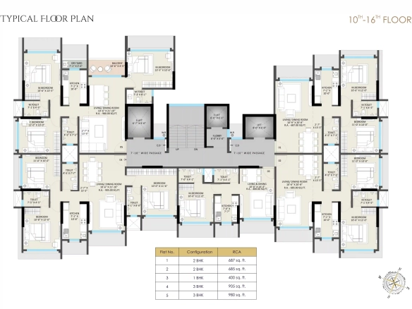 Vrindavan 2 BHK & 3 BHK Flats Malad West