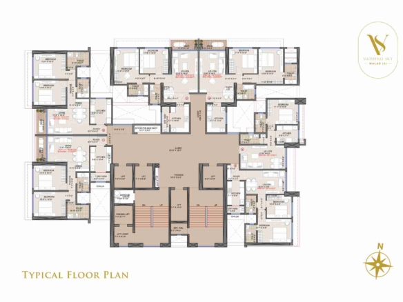 Vaishno Sky:  1 BHK & 2 BHK Flat Elevated Living in the Heart of Malad East