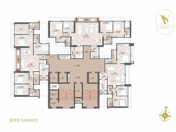 Vaishno Sky:  1 BHK & 2 BHK Flat Elevated Living in the Heart of Malad East