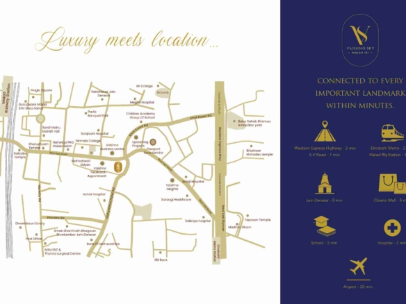 Vaishno Sky:  1 BHK & 2 BHK Flat Elevated Living in the Heart of Malad East