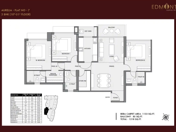 Edmont Kandivali West: Premium 2 BHK 3 BHK Luxury Tower