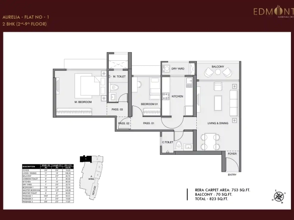 Edmont Kandivali West: Premium 2 BHK 3 BHK Luxury Tower