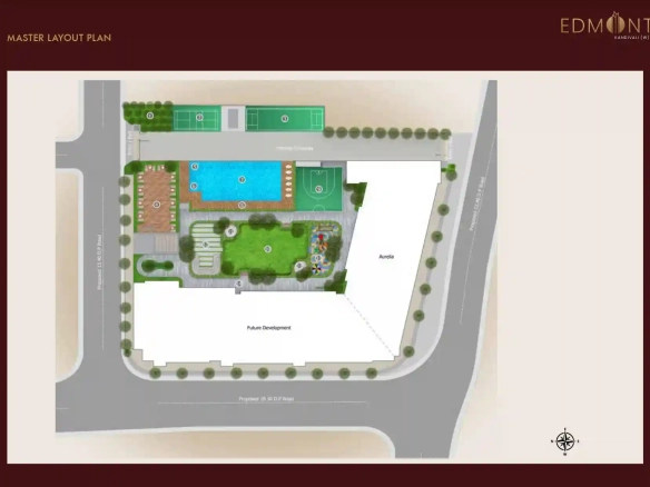Edmont Kandivali West: Premium 2 BHK 3 BHK Luxury Tower