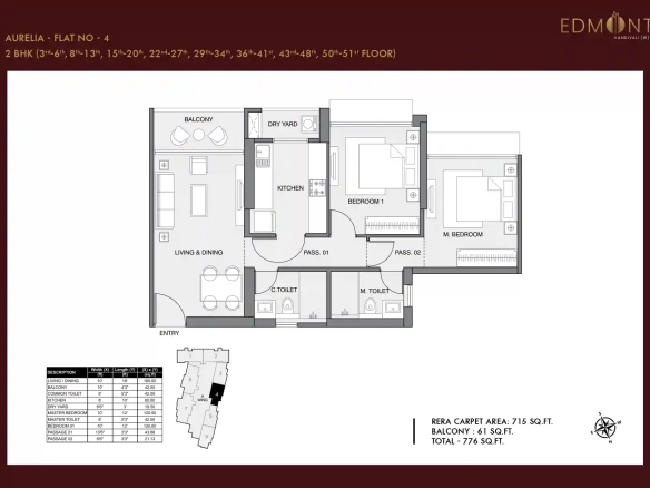 Edmont Kandivali West: Premium 2 BHK 3 BHK Luxury Tower