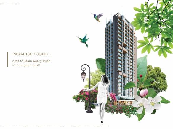Ranbir Greenpath Goregaon East: Premium 1 & 2 BHK Flat Residential Tower