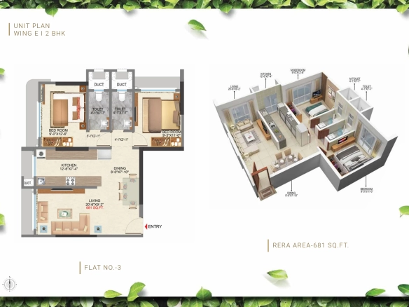 Ranbir Greenpath Goregaon East: Premium 1 & 2 BHK Flat Residential Tower