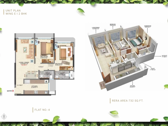 Ranbir Greenpath Goregaon East: Premium 1 & 2 BHK Flat Residential Tower