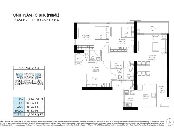Shapoorji Pallonji Kandivali East 3 & 4 BHK Luxury Residential Towers