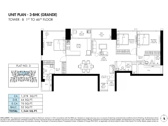 Shapoorji Pallonji Kandivali East 3 & 4 BHK Luxury Residential Towers