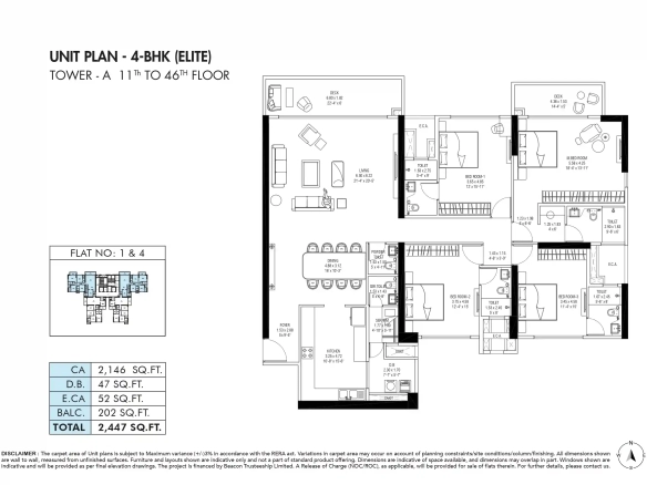 Shapoorji Pallonji Kandivali East 3 & 4 BHK Luxury Residential Towers