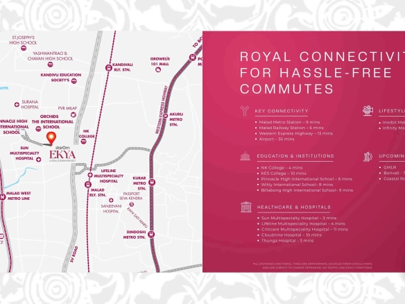 EKYA Malad West: Premium 3, 4 & 5 BHK Royal Mansions Tower Profile