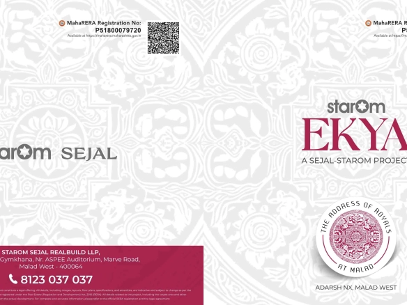 EKYA Malad West: Premium 3, 4 & 5 BHK Royal Mansions Tower Profile
