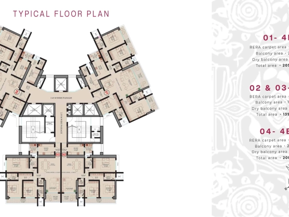 EKYA Malad West: Premium 3, 4 & 5 BHK Royal Mansions Tower Profile