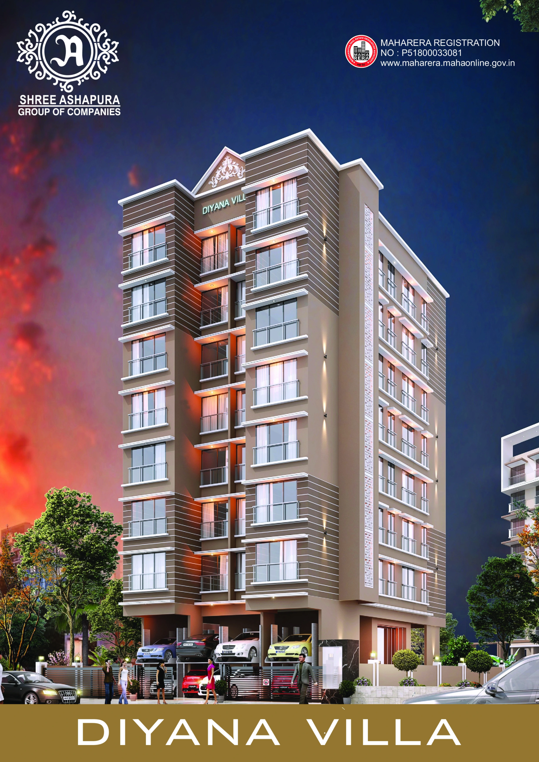 Diyana Villa: Premium 1, 2, 3 & 4 BHK Apartments in Goregaon West