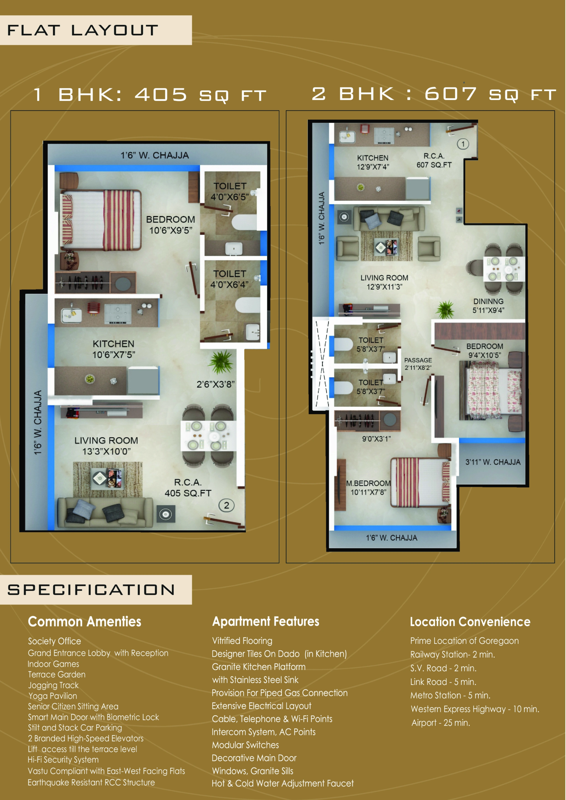 Diyana Villa: Premium 1, 2, 3 & 4 BHK Apartments in Goregaon West