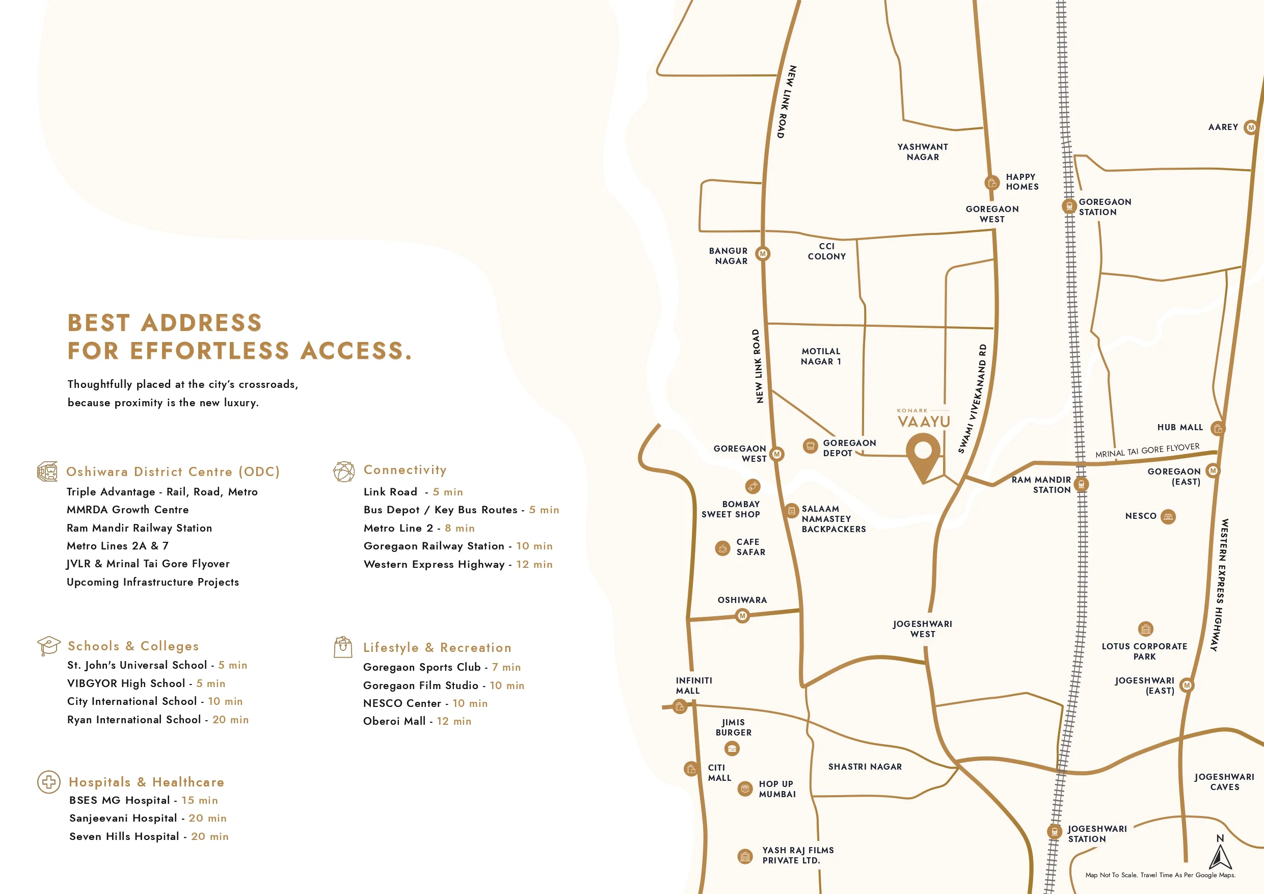 Konark Vaayu Goregaon West: 51-Storey Premium 2 & 3 BHK Tower