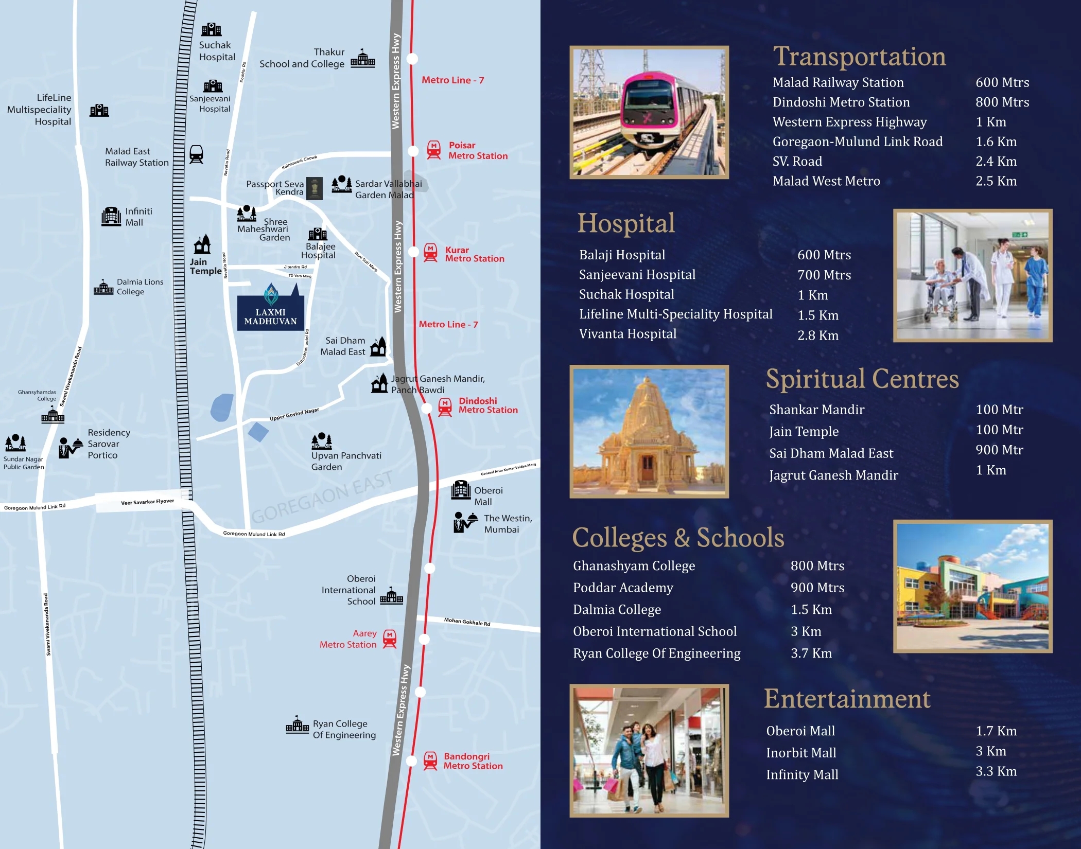 Laxmi Madhuvan Malad East: Nearing Possession 2 & 3 BHK Flat