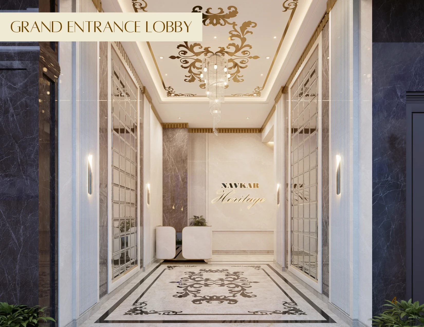 Navkar Heritage Goregaon West: Premium 1, 2 & 3 BHK Tower
