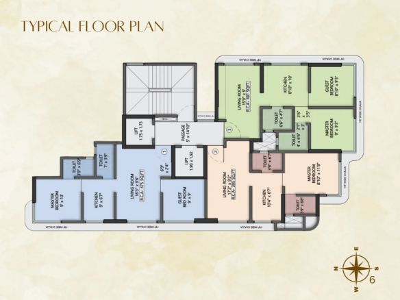 Navkar Heritage Goregaon West: Premium 1, 2 & 3 BHK Tower