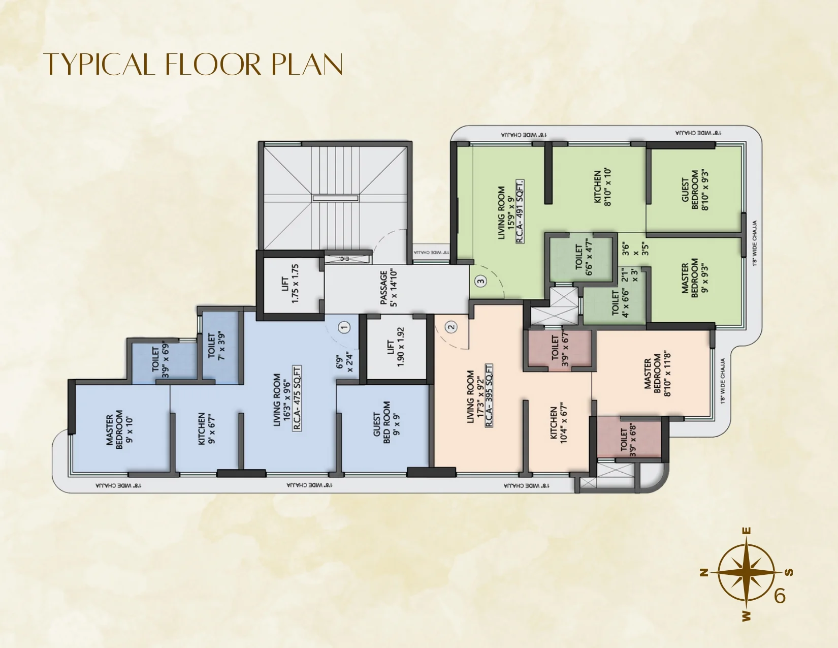 Navkar Heritage Goregaon West: Premium 1, 2 & 3 BHK Tower