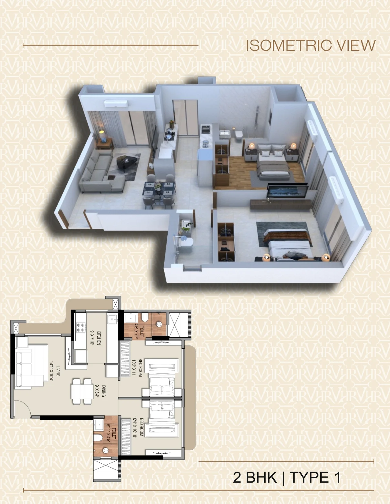 Ramdev Veeral Heights Malad West: Ready-To-Move-In 1 & 2 BHK Tower