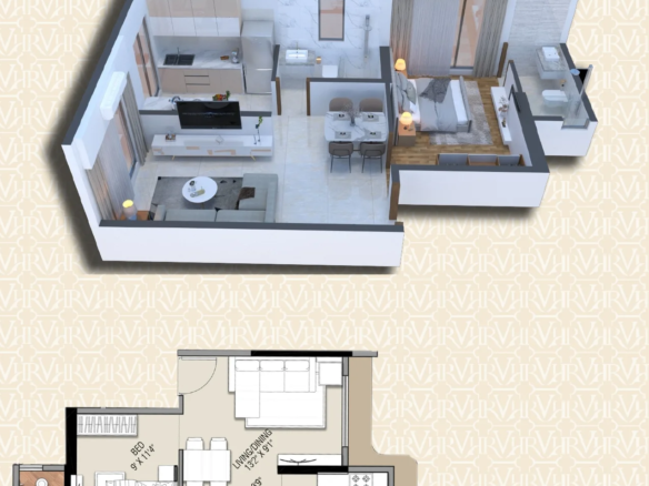 Ramdev Veeral Heights Malad West: Ready-To-Move-In 1 & 2 BHK Tower