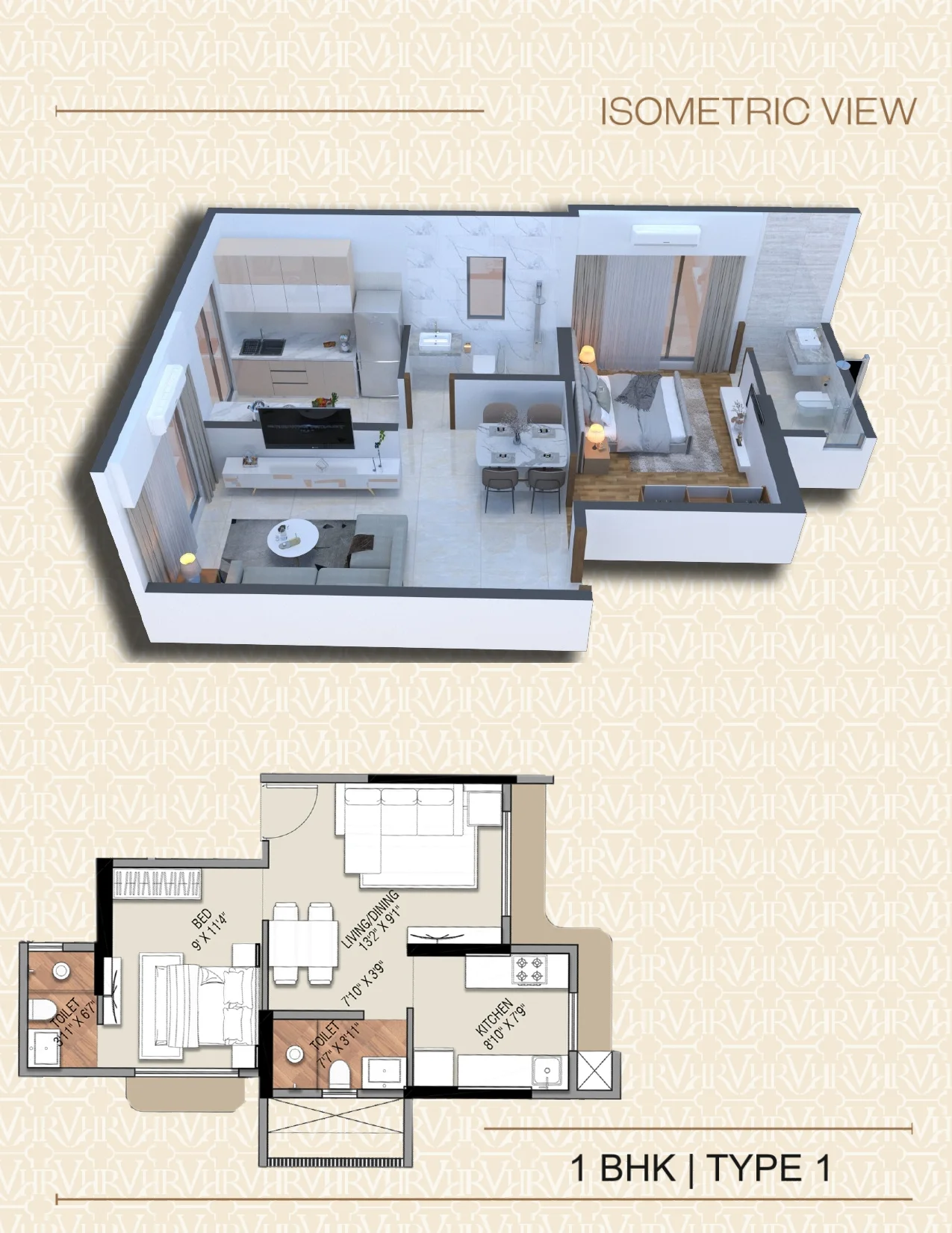 Ramdev Veeral Heights Malad West: Ready-To-Move-In 1 & 2 BHK Tower