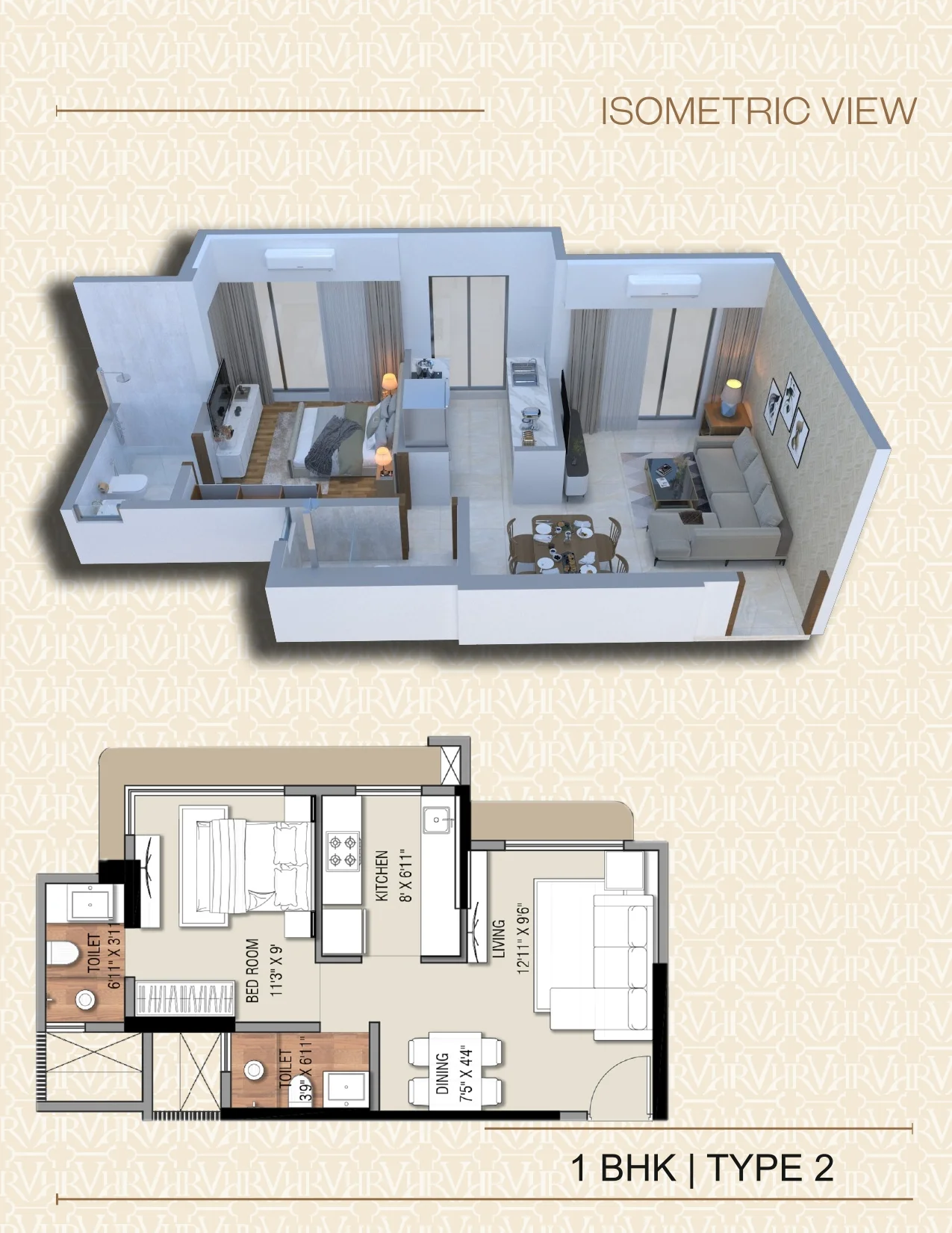 Ramdev Veeral Heights Malad West: Ready-To-Move-In 1 & 2 BHK Tower