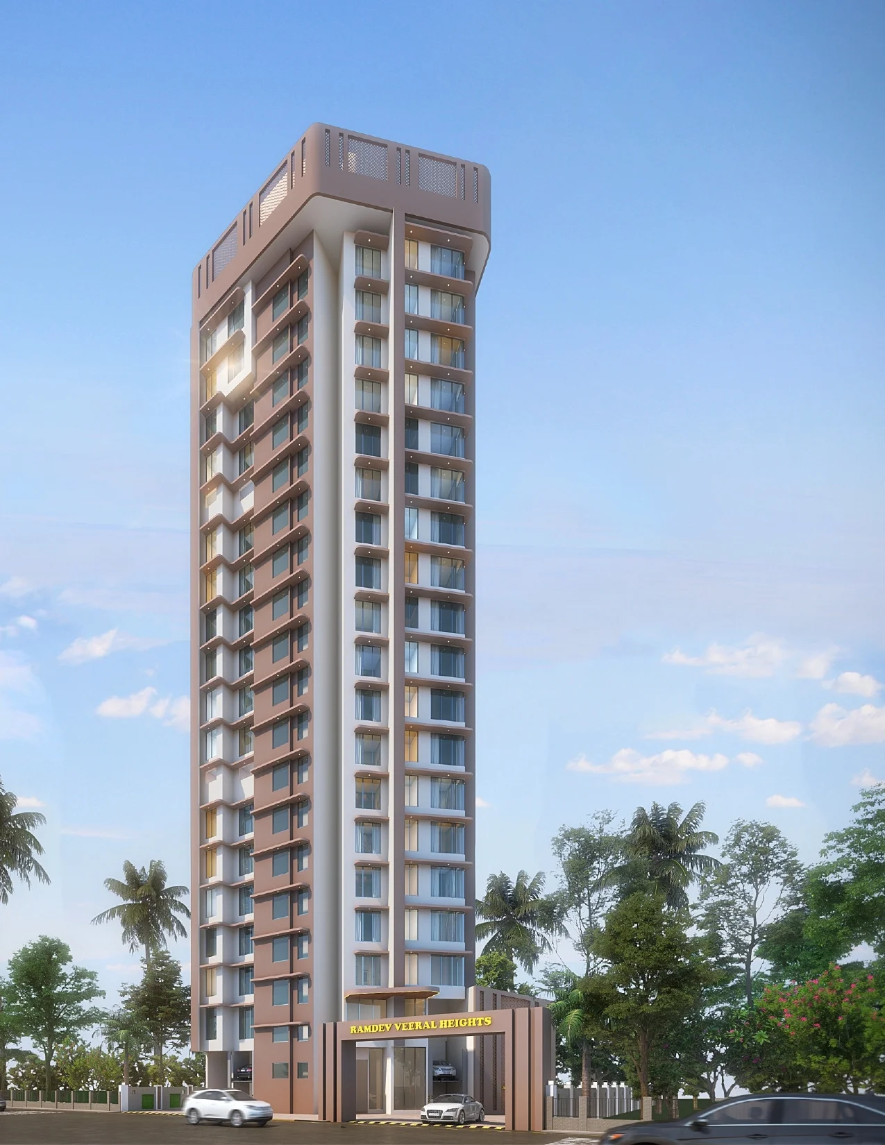 Ramdev Veeral Heights Malad West: Ready-To-Move-In 1 & 2 BHK Tower