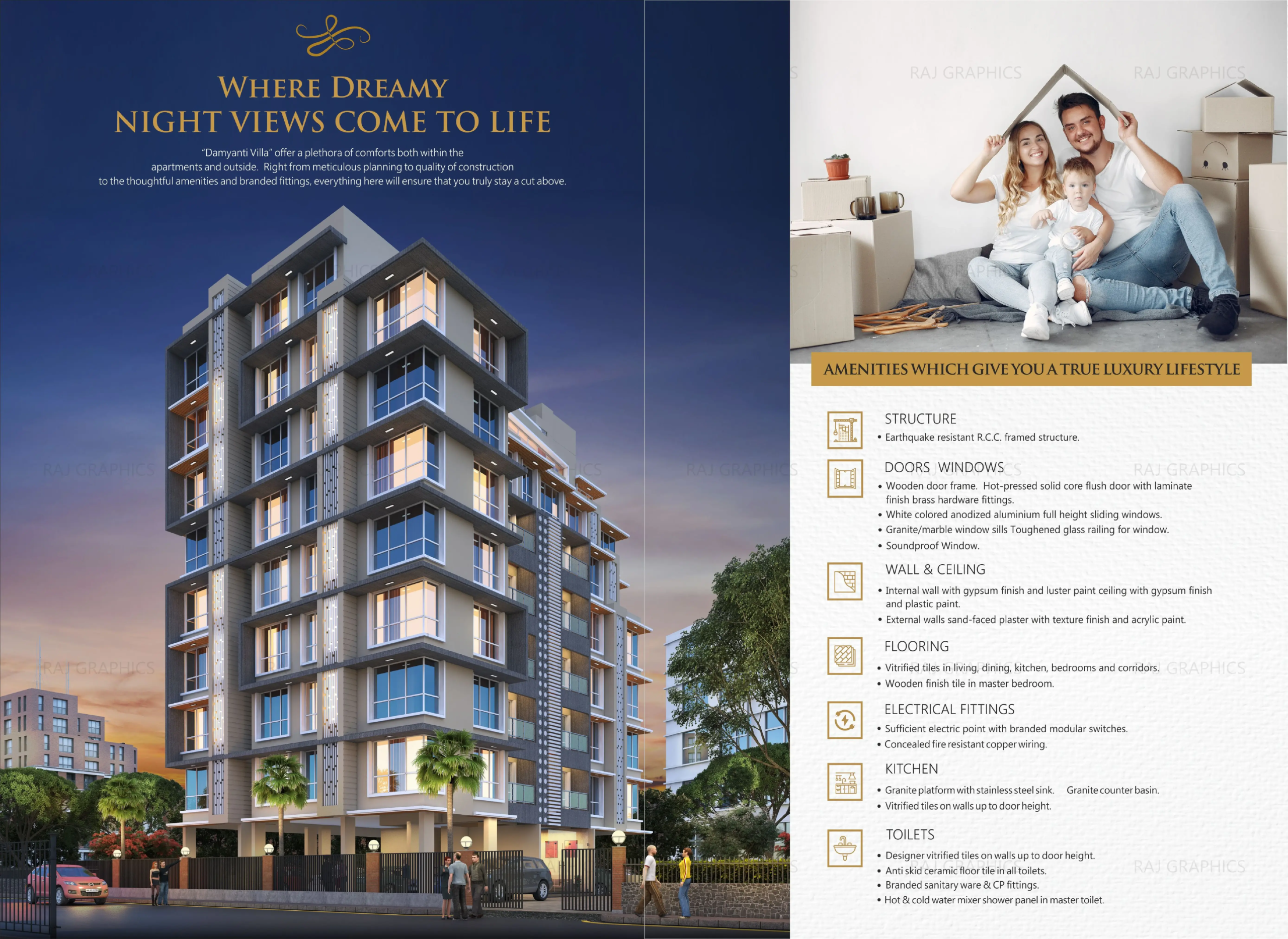 Damyanti Villa: Near Possession 1 & 2 BHK Homes in Goregaon West