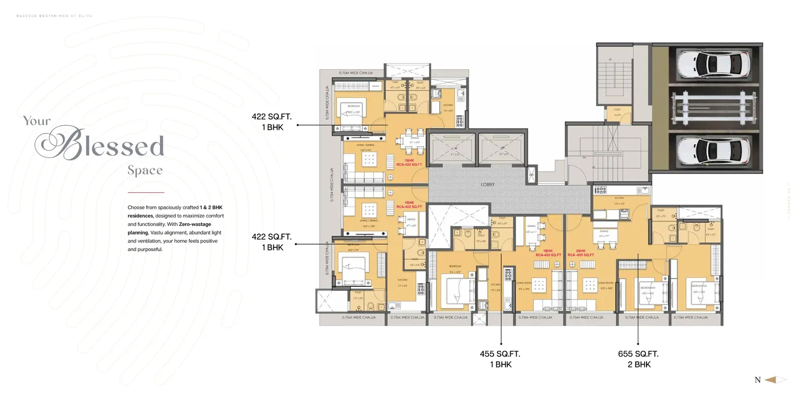 Modirealty Olive: Premium 1 & 2 BHK Homes in Malad West