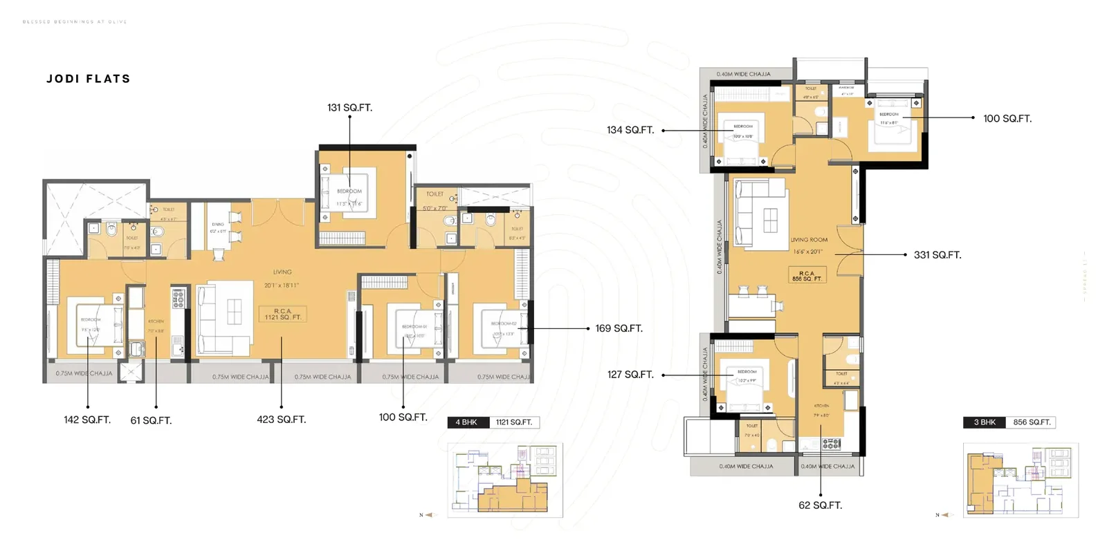 Modirealty Olive: Premium 1 & 2 BHK Homes in Malad West