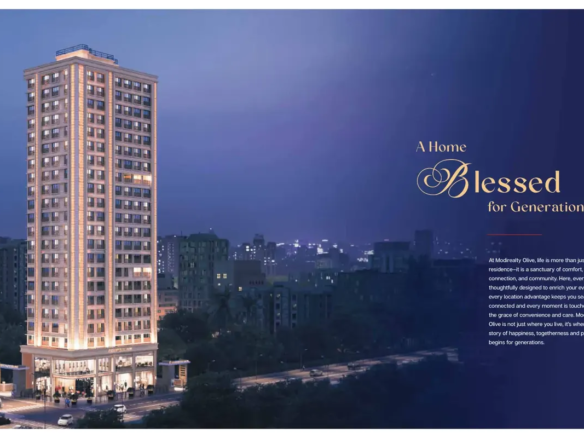 Modirealty Olive: Premium 1 & 2 BHK Homes in Malad West