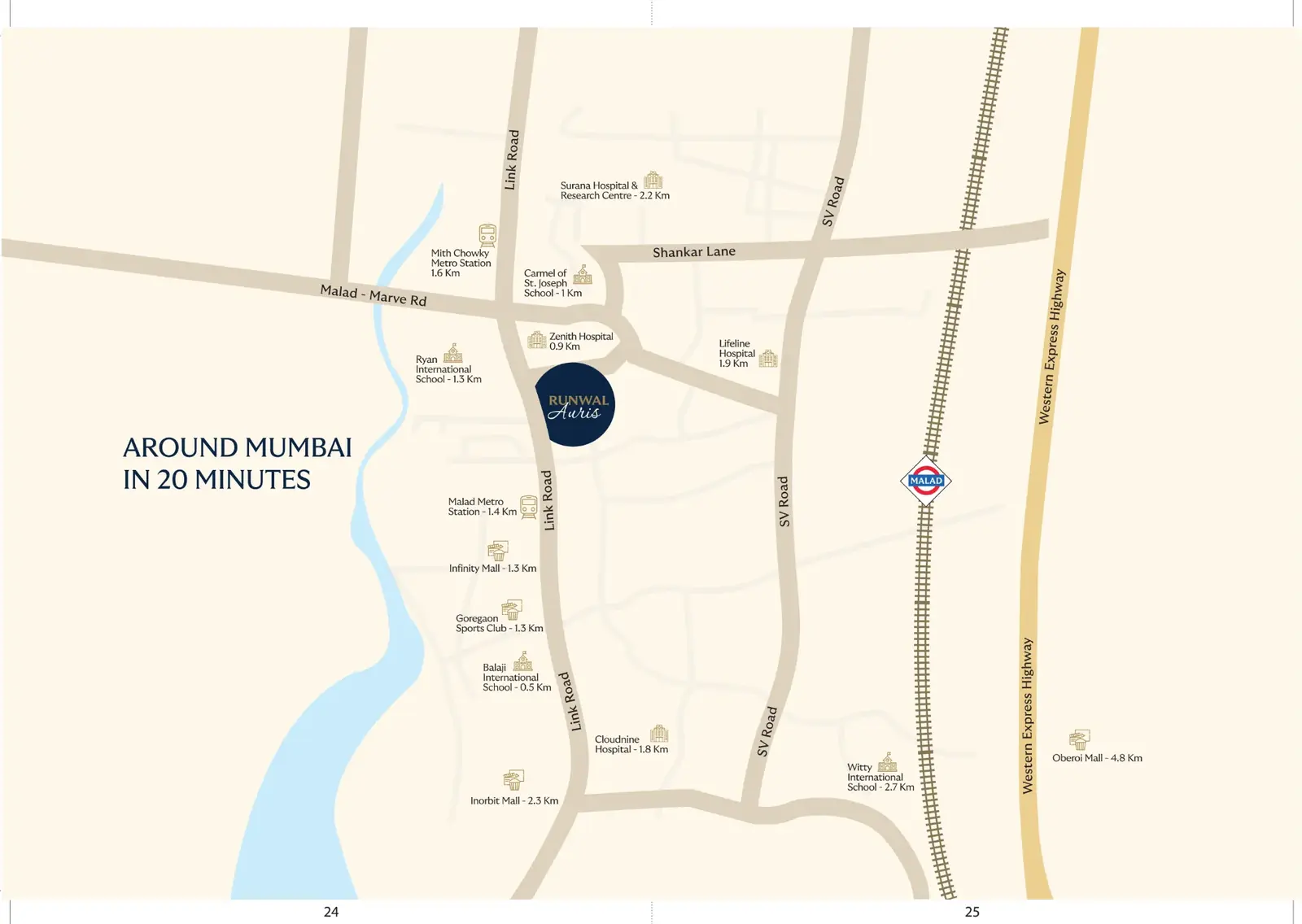 Runwal Auris: Luxury 3 & 4 BHK Residences in Malad West
