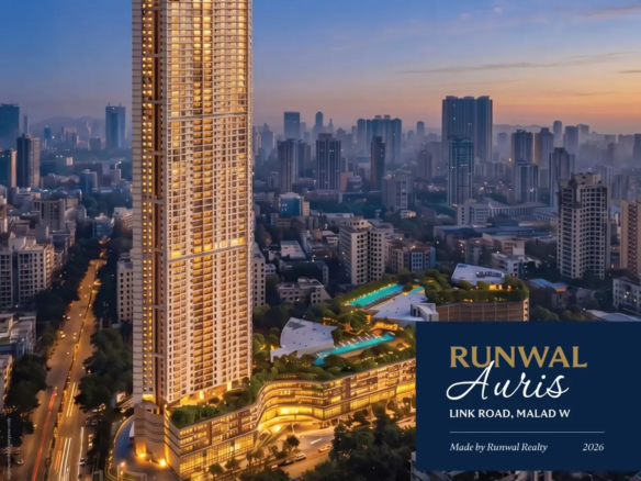 Runwal Auris: Luxury 3 & 4 BHK Residences in Malad West