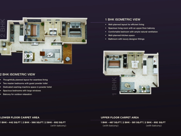 Acres Abode: 1 & 2 BHK Balcony Homes in Malad West