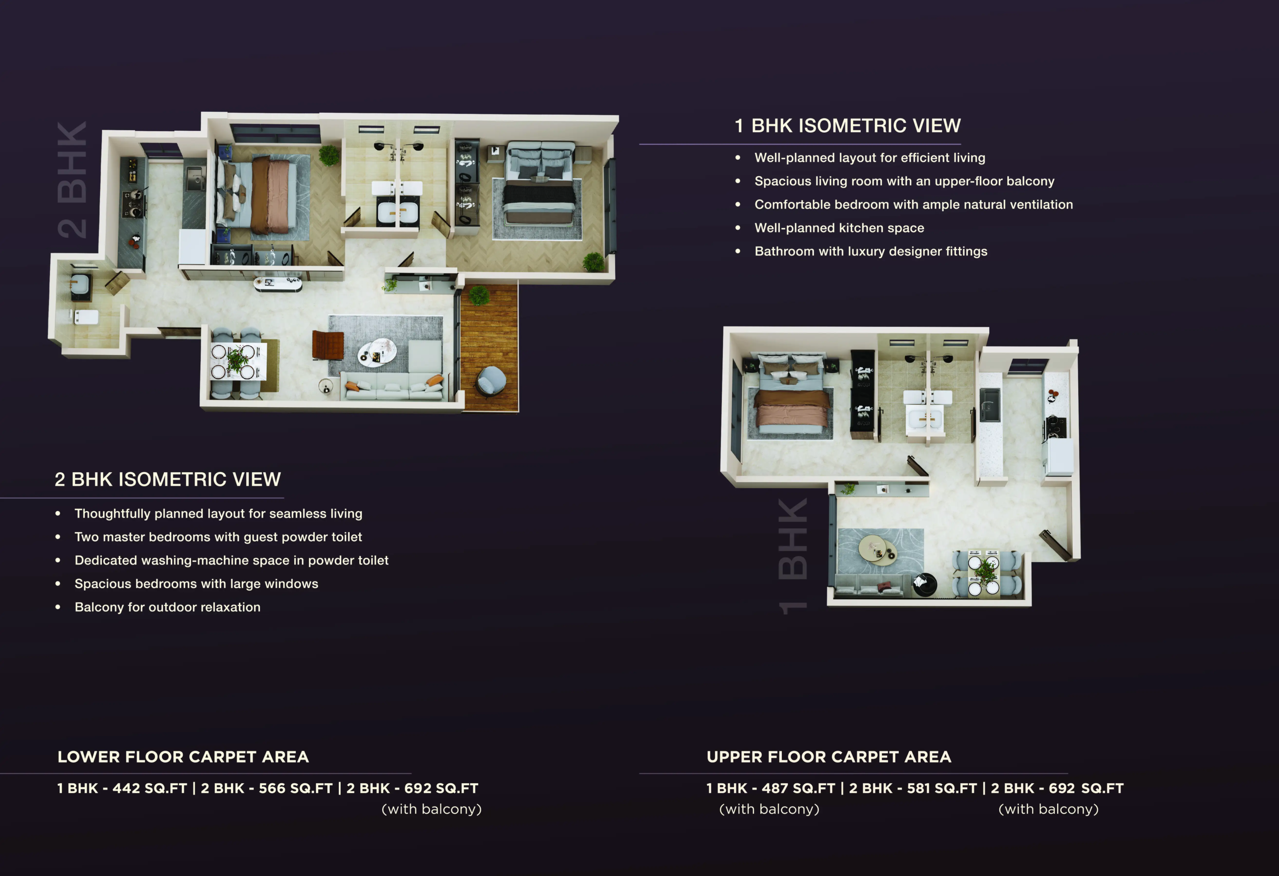 Acres Abode: 1 & 2 BHK Balcony Homes in Malad West