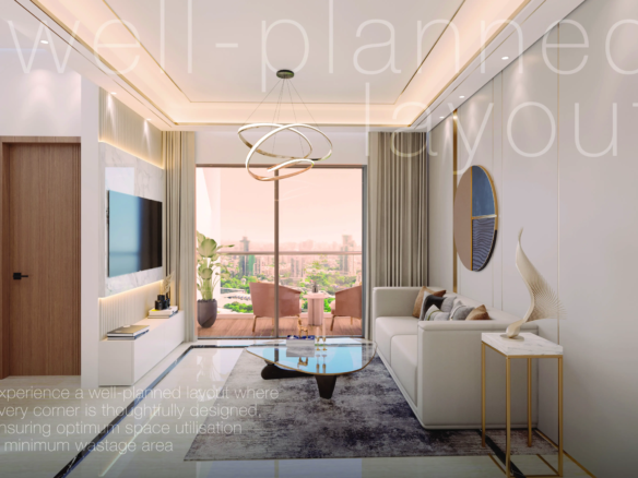 Acres Abode: 1 & 2 BHK Balcony Homes in Malad West