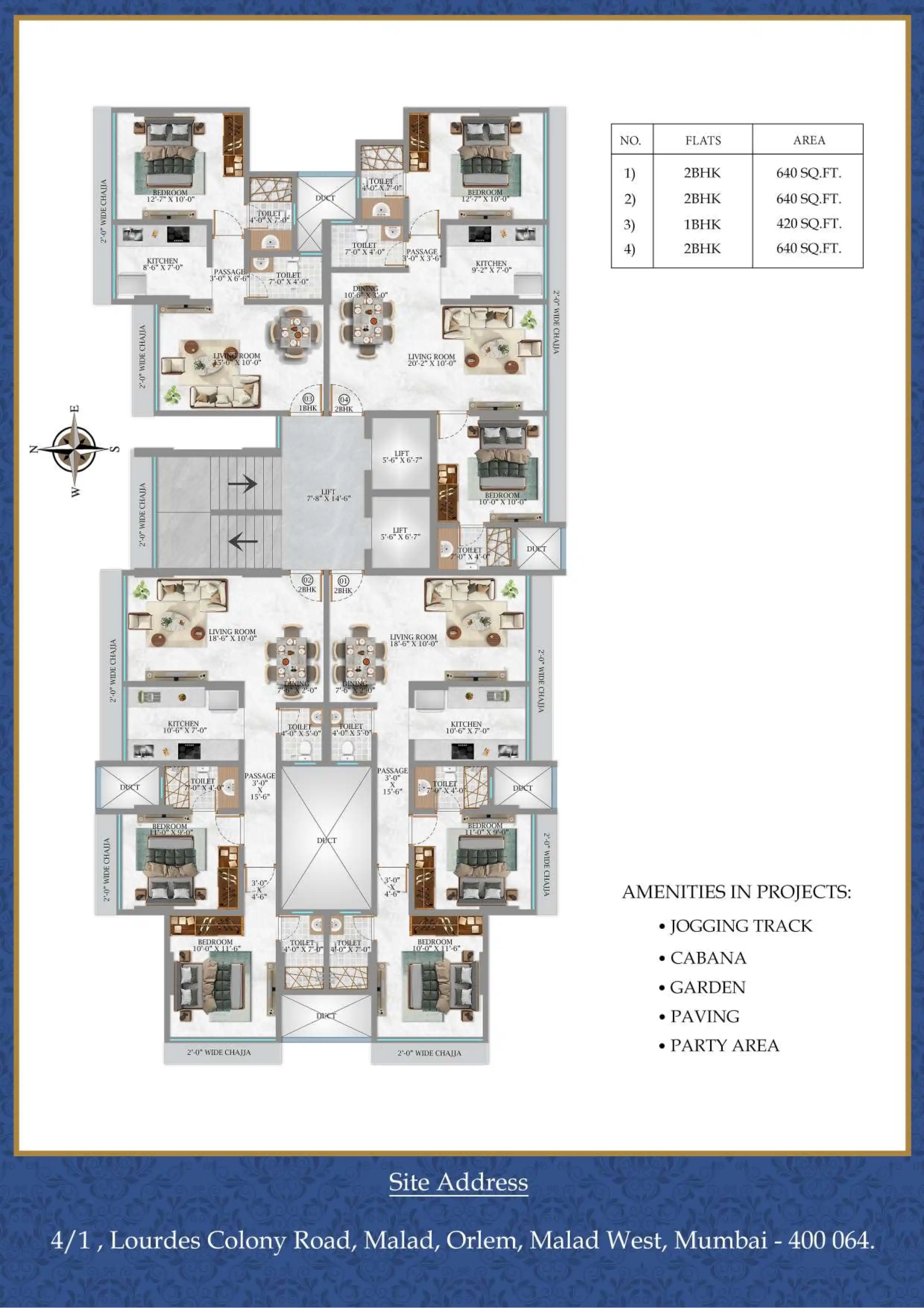 Madhusudan Shrine: 1 & 2 BHK Homes in Malad West