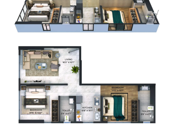 Westwinds 64: 1 & 2 BHK Homes and Commercial Spaces in Malad West