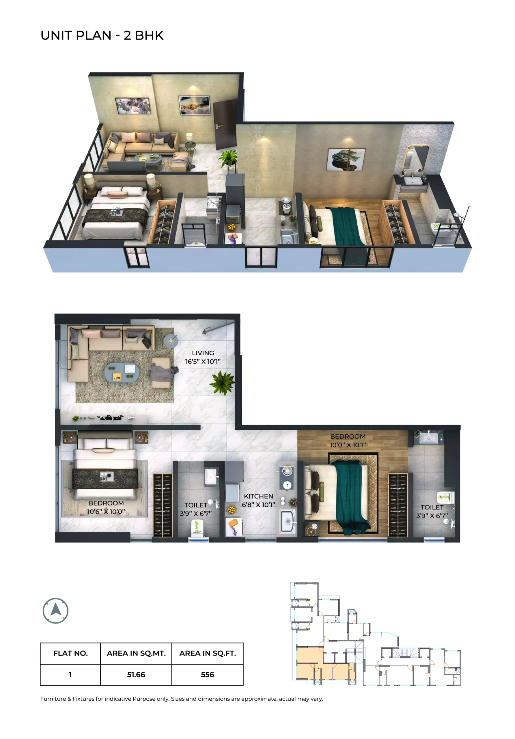 Westwinds 64: 1 & 2 BHK Homes and Commercial Spaces in Malad West