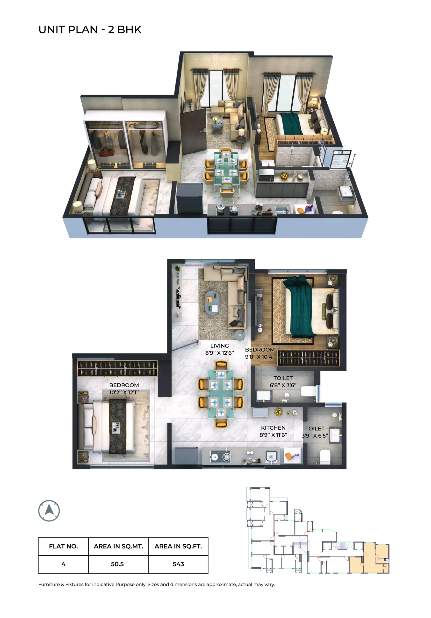 Westwinds 64: 1 & 2 BHK Homes and Commercial Spaces in Malad West