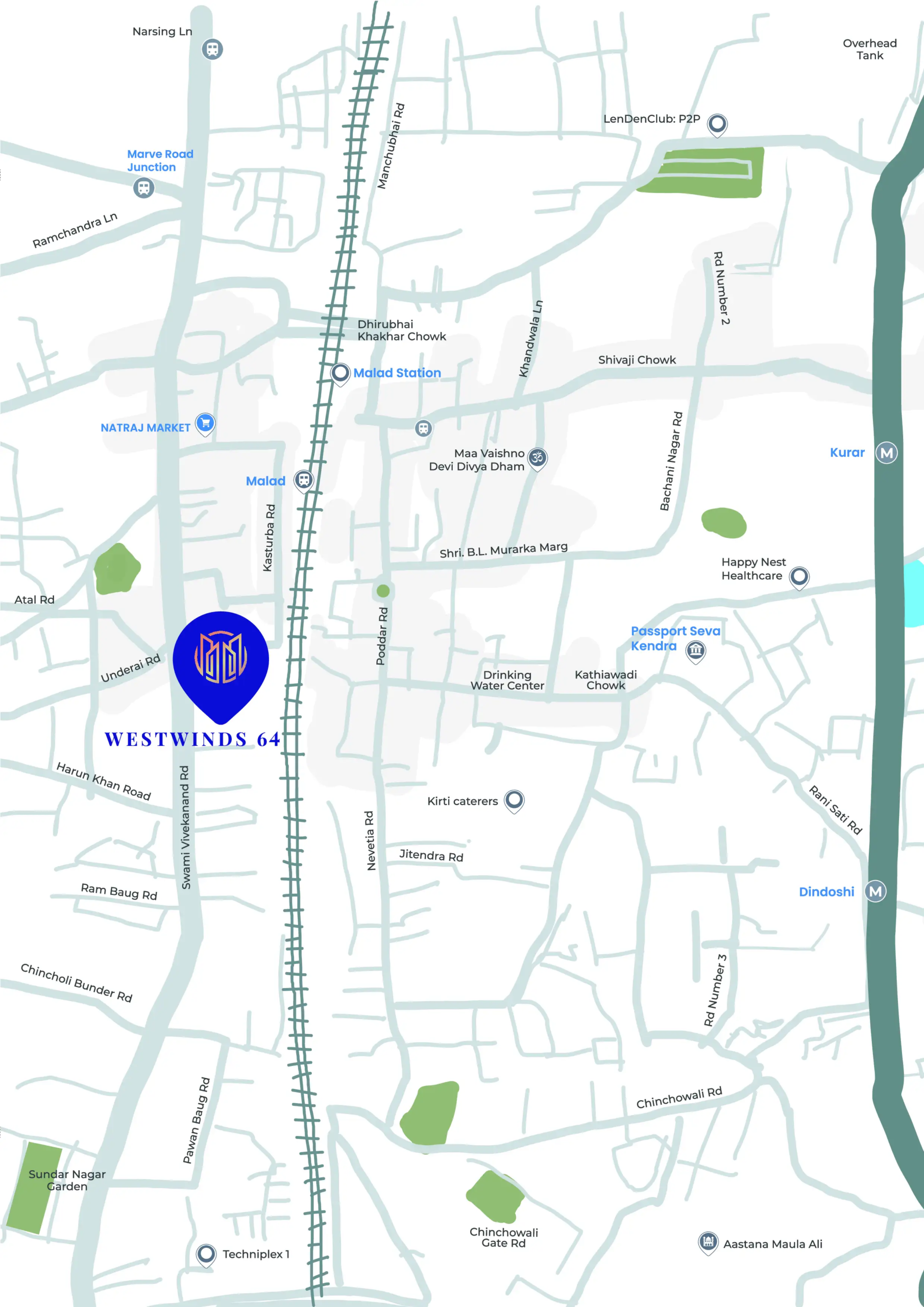 Westwinds 64: 1 & 2 BHK Homes and Commercial Spaces in Malad West