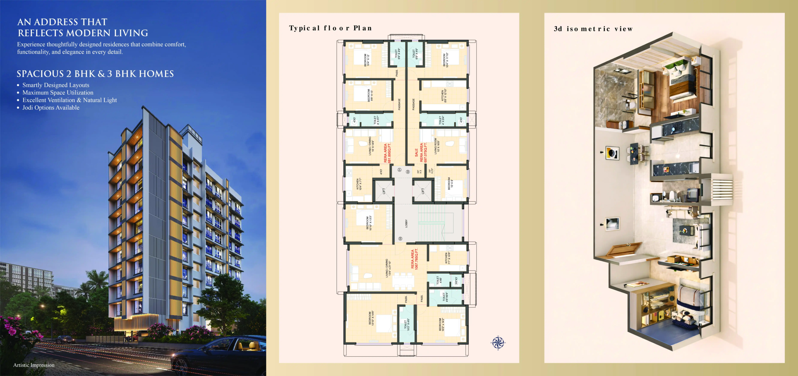 Palkhi Viraya: 2 BHK & Jodi Homes in Goregaon West