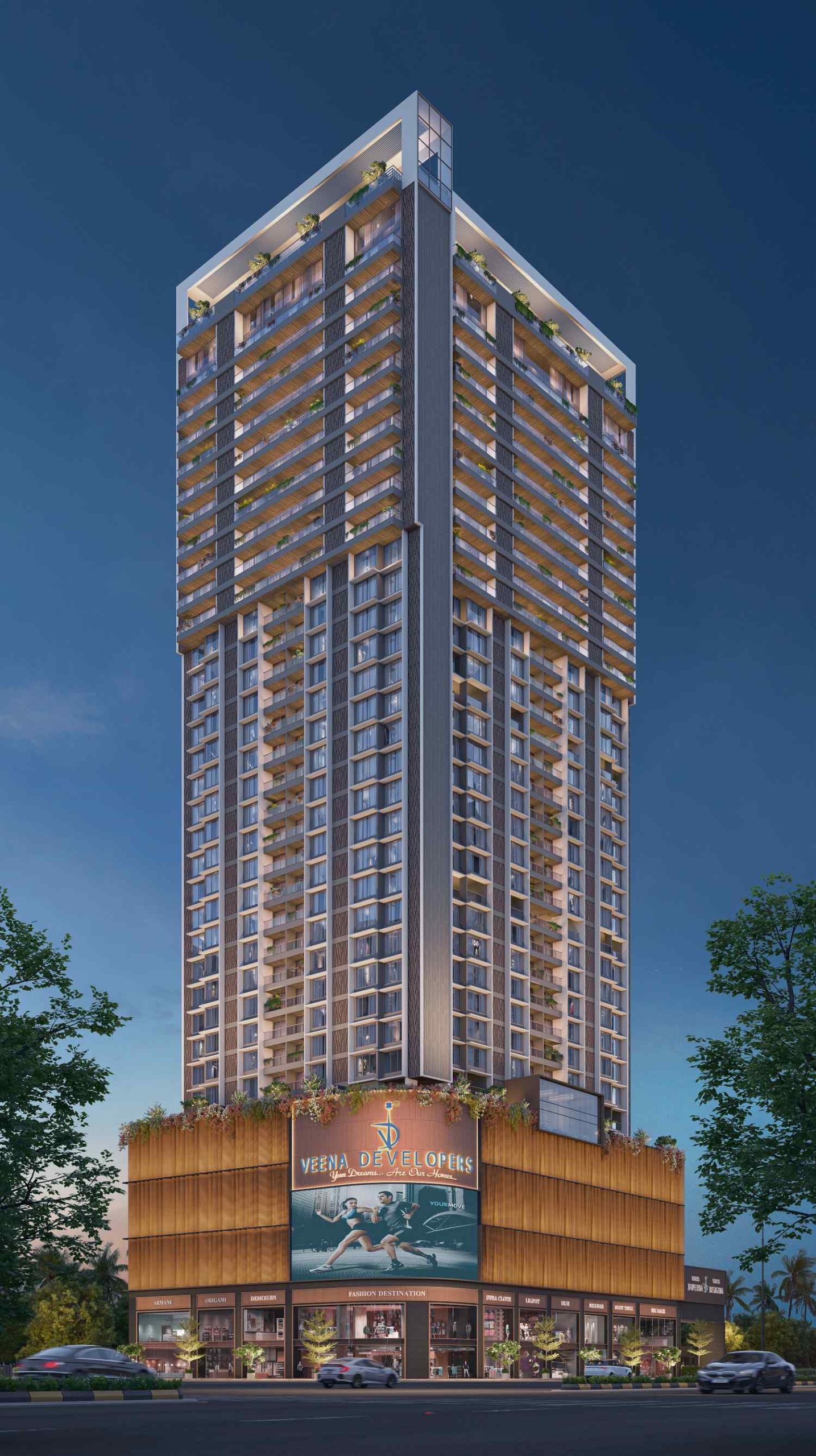 Veena Imperia Tower 2 – The Monogram Collection | 3.5 & 4 BHK Andheri West