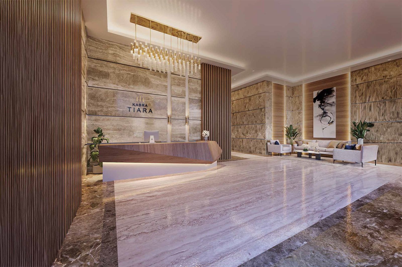 Kabra Tiara Malad East project lobby