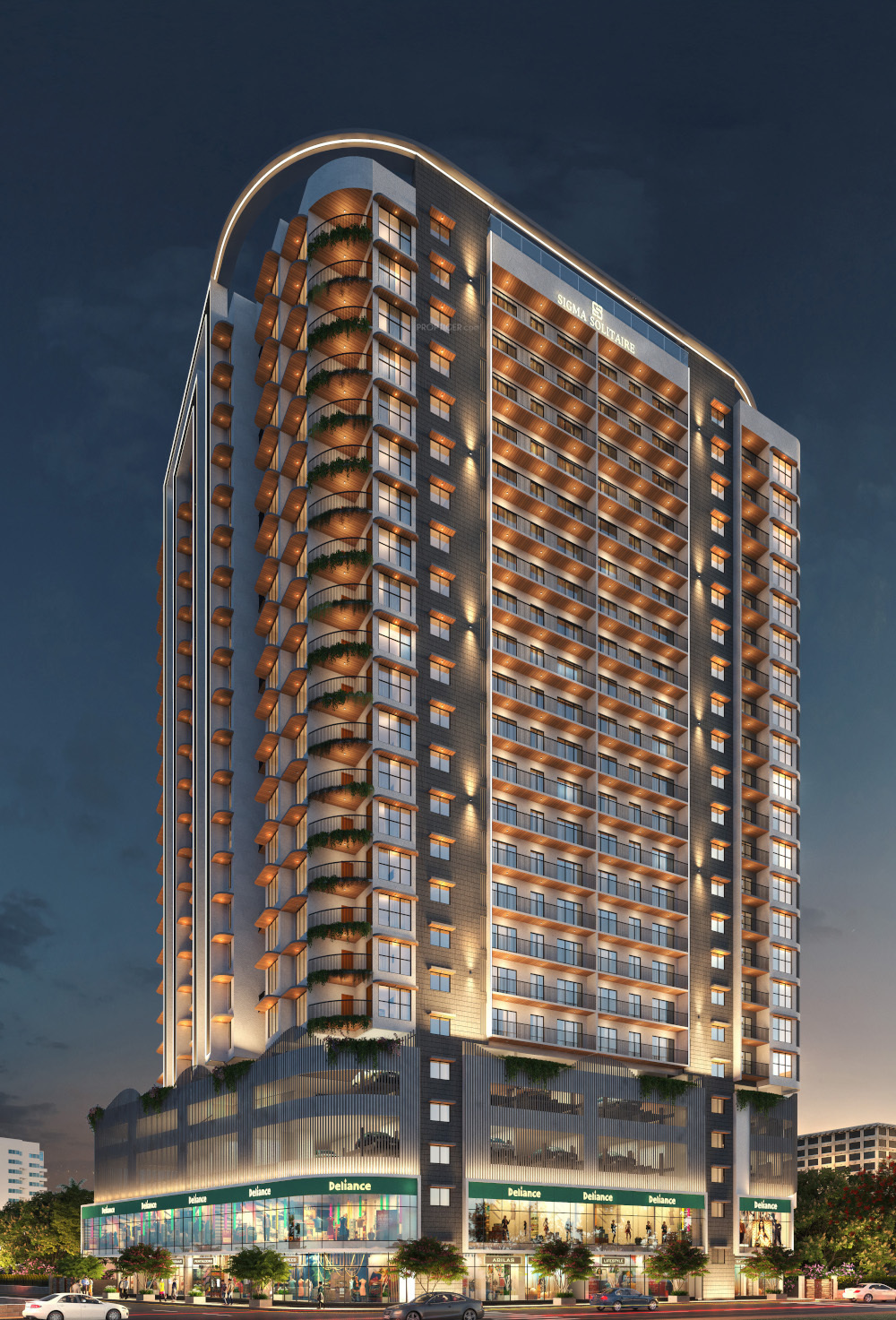 Sigma Solitaire Malad East residential tower