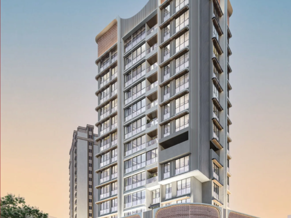 Malad Jewel mixed-use tower artist impression at Dadiseth Road Malad West