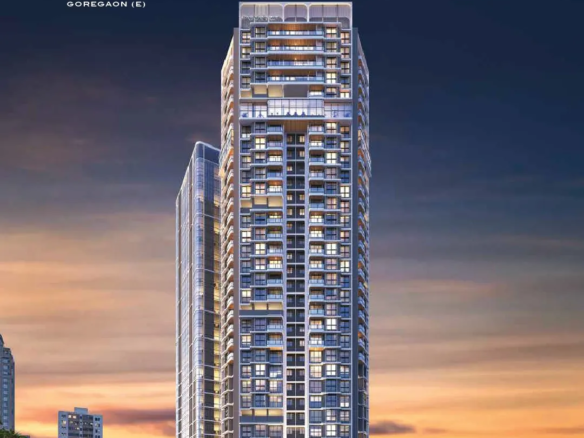 SIXTY3 W.E. Residences tower exterior at Goregaon East Mumbai