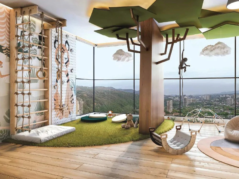 SIXTY3 W.E. Residences indoor children play area design